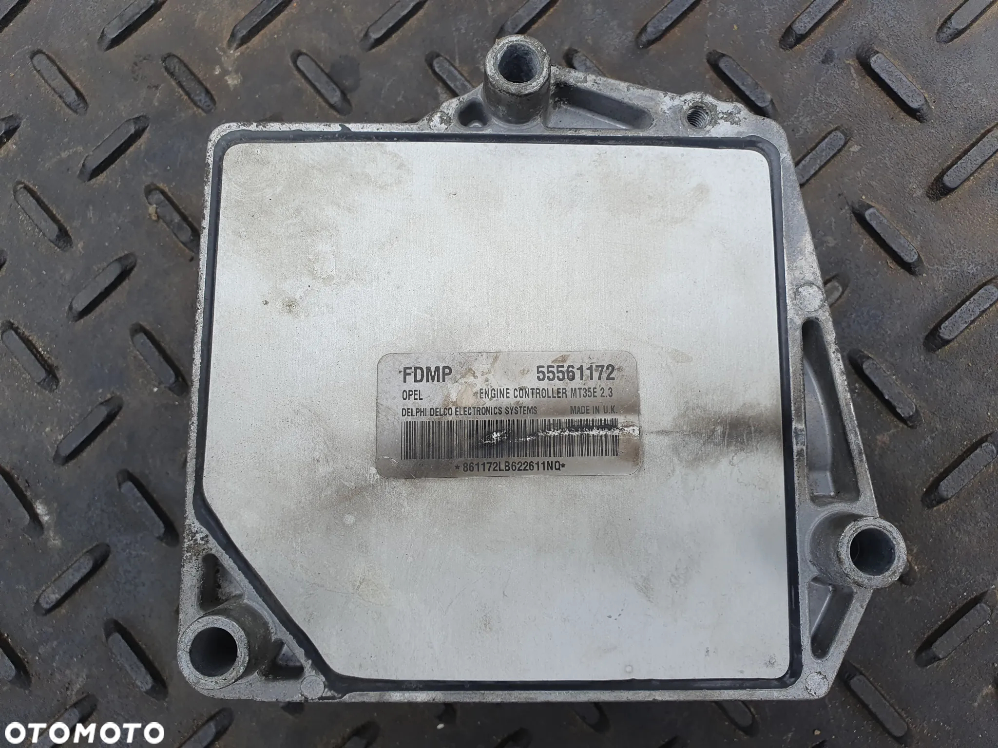 OPEL ASTRA H 1.6 16V ECU KOMPUTER STEROWNIK SILNIKA 55561172 DELPHI - 2