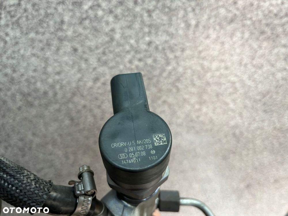 Czujnik regulator paliwa listwa wtryskowa BMW X5 E70 3.0 D 3.5 D M57 ORG - 4