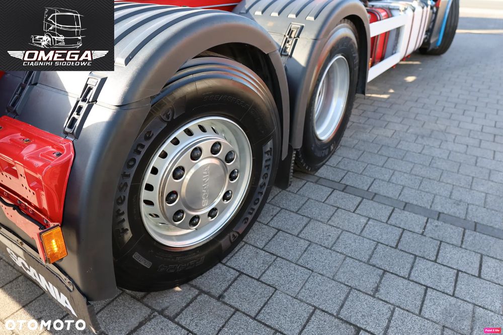 Scania R 450 Hakowiec // Oś skrętna // MEILLER // Klima postojowa / - 28