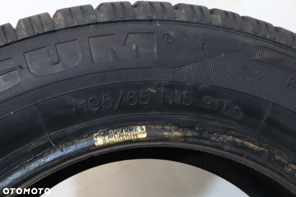 OPONA OPONY 2 SZT TARGUM SEASONER ZIMA  195/65/15 25R - 14