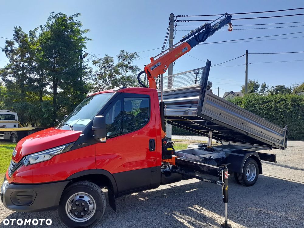 Iveco 50c16 50c18 dmc 3,5t silnik 3.0 HDS dzwig żuraw FASSI f40 WYWROTKA kiper skrzynia - NOWY- Polski salon - 20