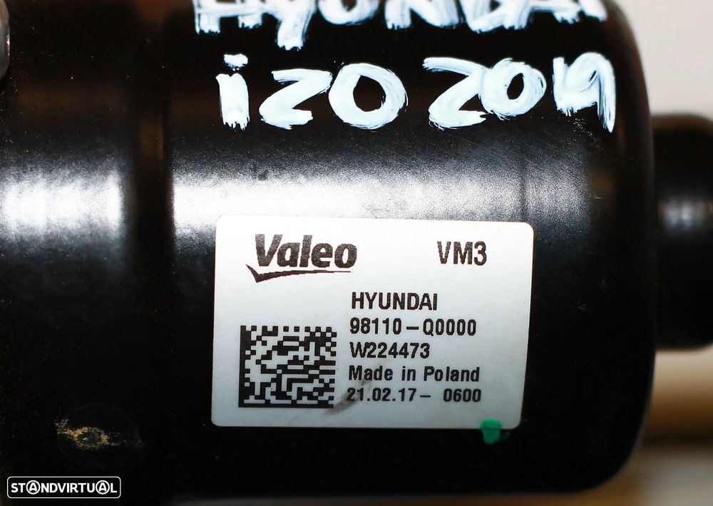 MOTOR LIMPA PARA-BRISAS HYUNDAI i20 2019 - 4