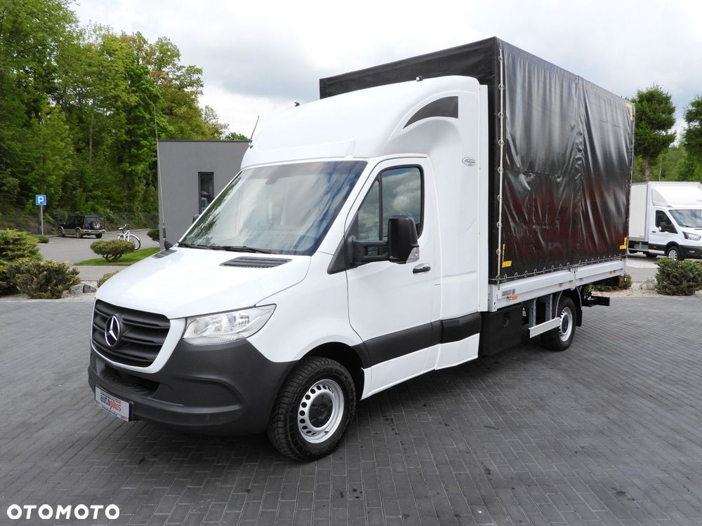 Mercedes-Benz SPRINTER 316 PLANDEKA WINDA 8 PALET WEBASTO TEMPOMAT KLIMATYZACJA  160KM - 18