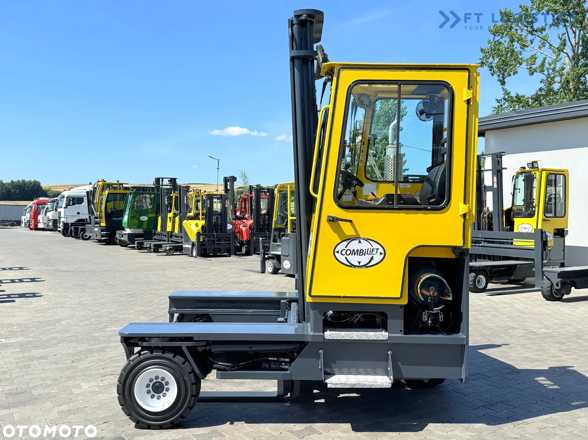 Combilift C5000XL / GAS / DUPLEX / 4500MM / WOLNY SKOK / PRZESUW WIDEŁ / POZYCJONER / KABINA XL / NOWE OPONY - 3