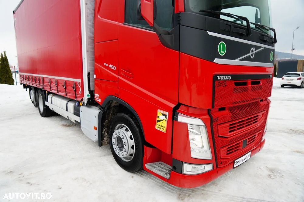 Volvo FH 460 / 7.45 M CORTINĂ / SOLO / I-SAVE / I-PARK COOL / PUNTE RIDICABILĂ ȘI DIRECȚIE / - 7