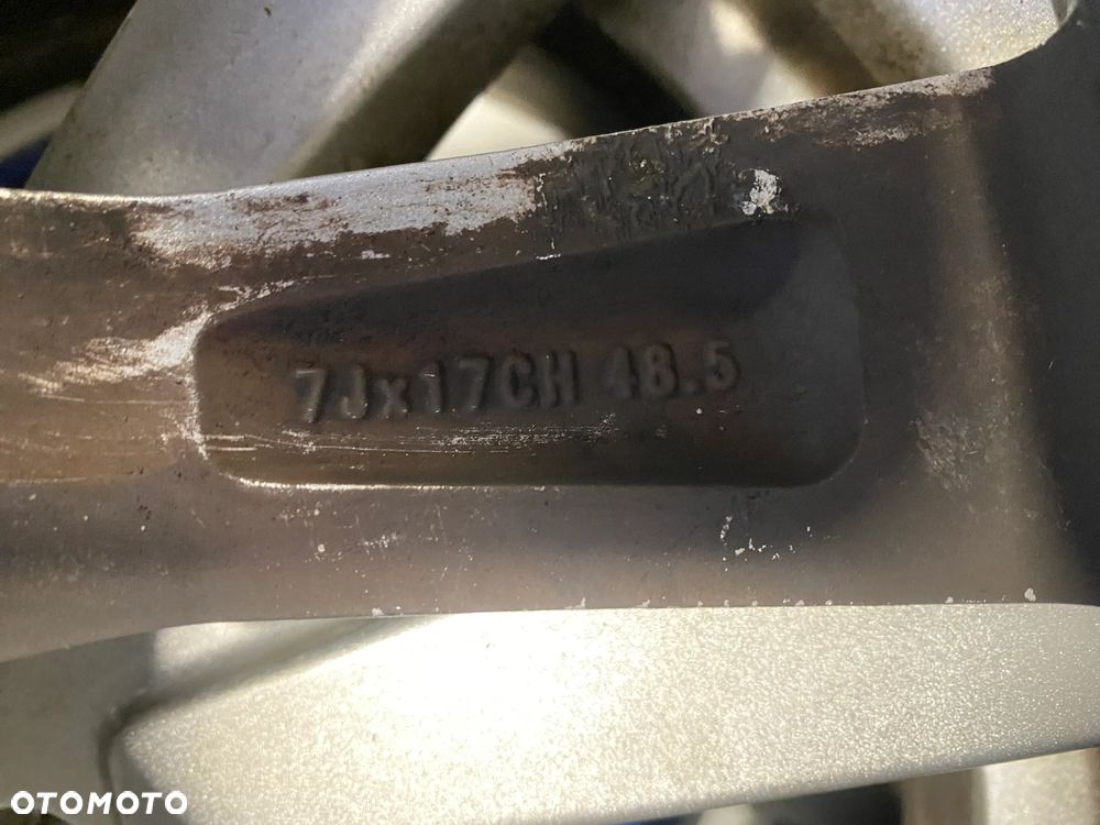 KOŁA KOŁO 17 FELGA ALUMINIOWE ALUSY 17" ET48,5  5X108; 63,4mm KOŁA NA SZTUKI ; OPONY ; JAGUAR XE XF F-PACE I-PACE E-PACE ORYGINAŁ GX73-1007-RB ORYGINAŁ ** - 8