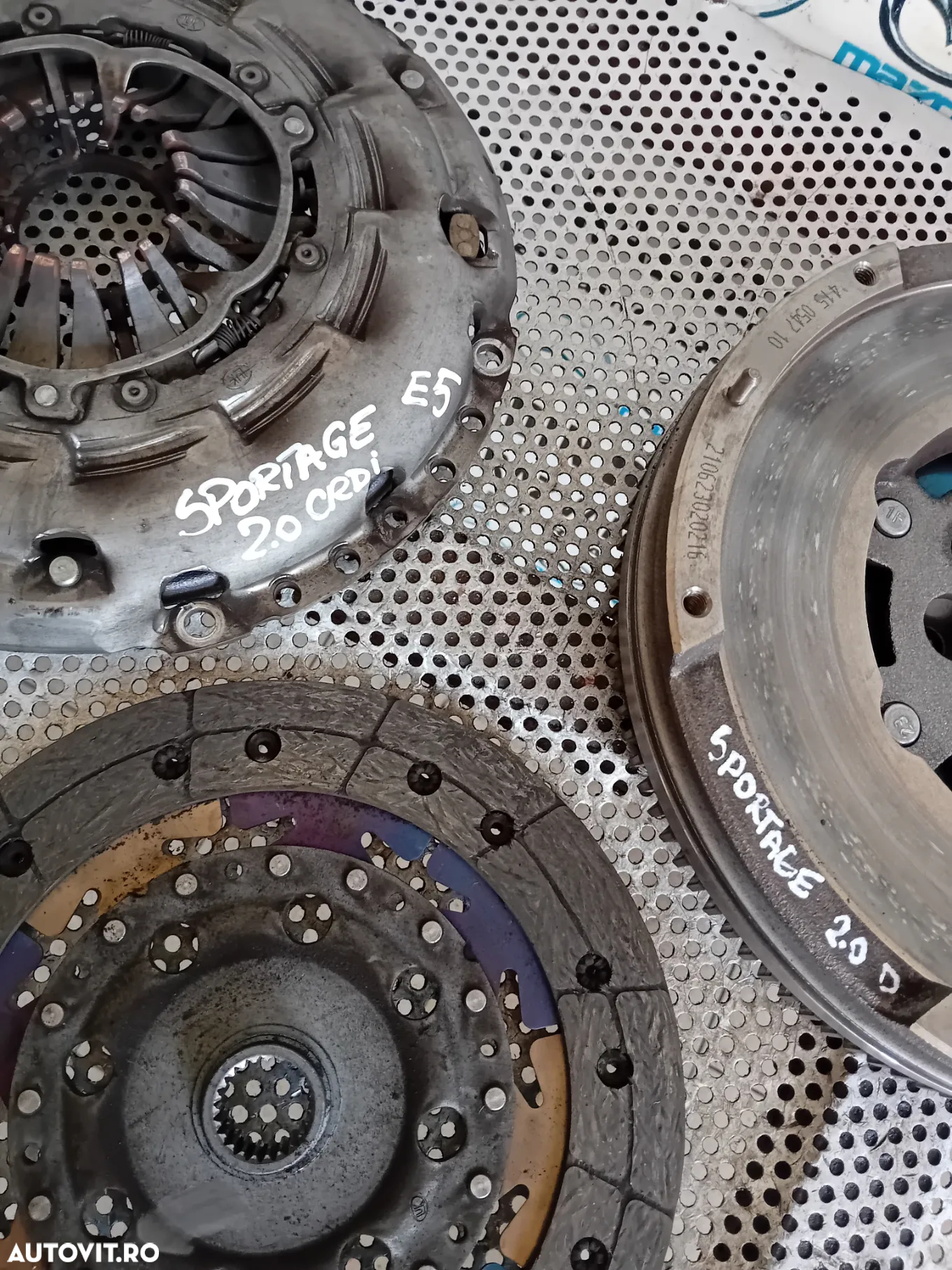 Kit Ambreiaj Volanta Masa Dubla Kia Sportage hyundai IX35 2.0 Crdi D4HA 6+1 2010-2015 Sub 10.000 Km - 8