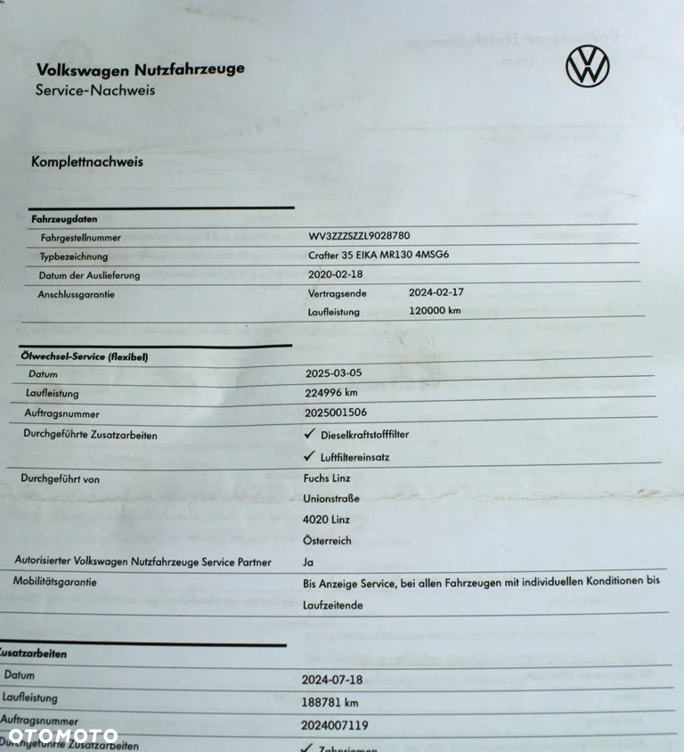 Volkswagen CRAFTER II 4MOTION 1-KABINA - 36
