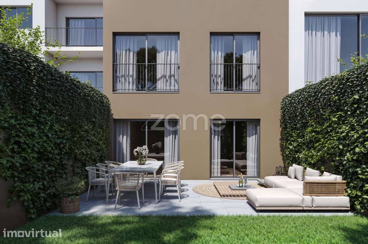 Apartamento T1+1 novo, com jardim, em Aldoar. - Grande imagem: 3/20