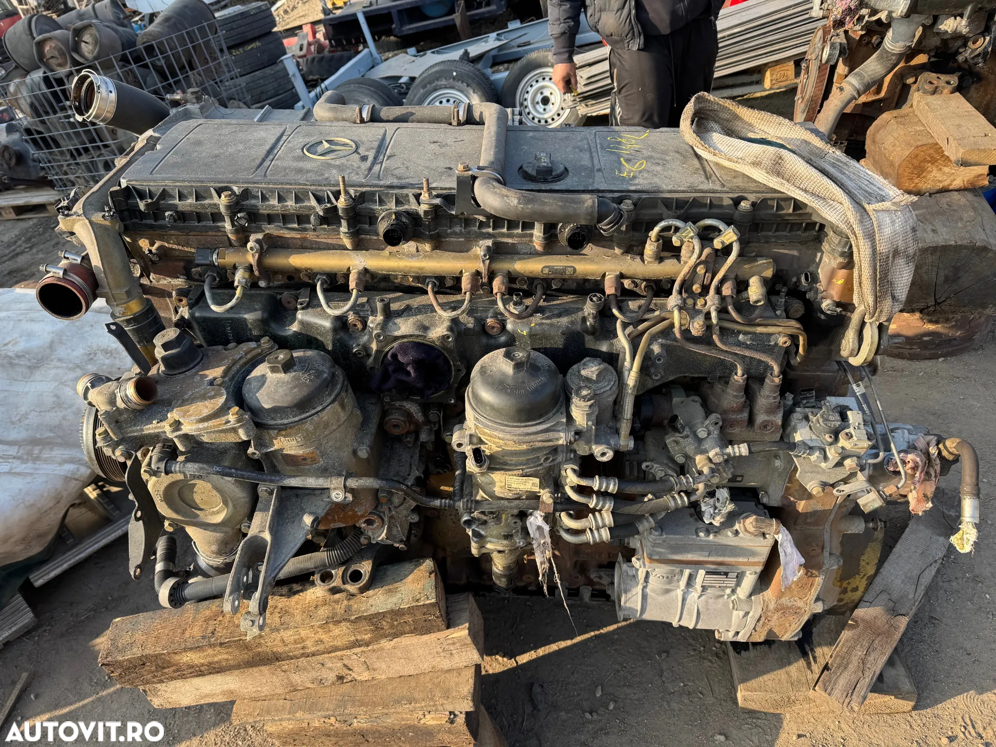MOTOR Actros Euro 6 471.900 OM 471 LA MERCEDES BENZ : DEZMEMBRARI - 3