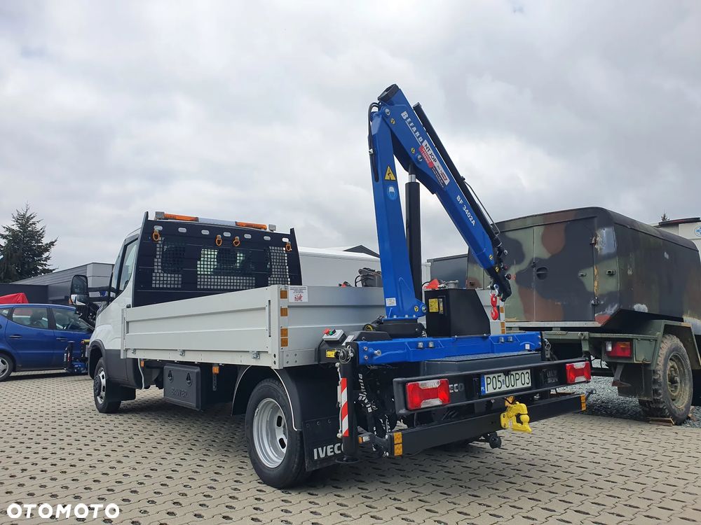 Iveco 70c 72c18 skrzynia wywrotka, żuraw HDS - 30