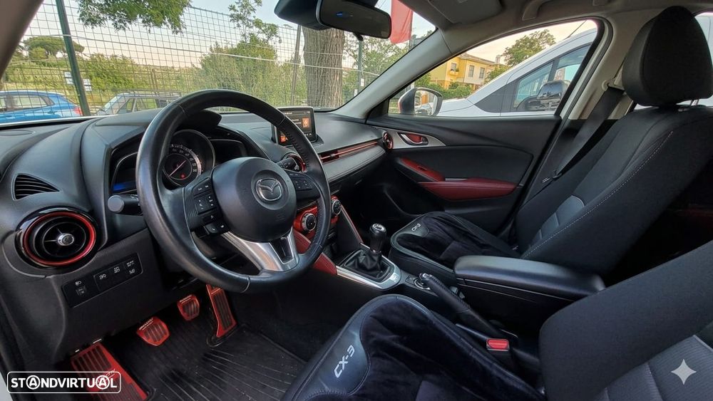 Mazda CX-3 1.5 Sky.Excellence HT Leather White Navi - 6