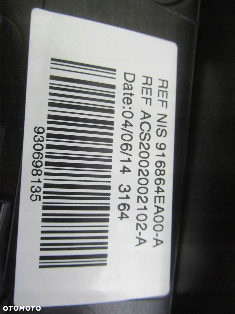 ROLETA ŻALUZJA DACHU NISSAN QASHQAI J11 2014 ROK - 4