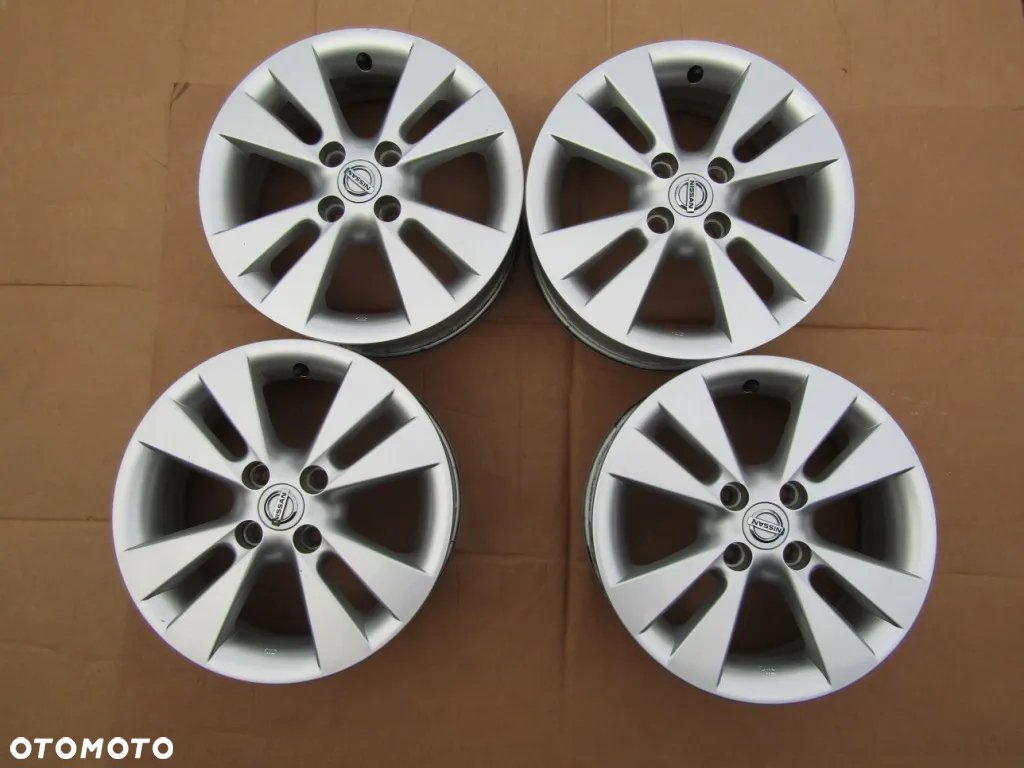 4x Felgi 15 Nissan Note Micra K12 K13 5,5j 4x100 ET45 / Oryginał - 11