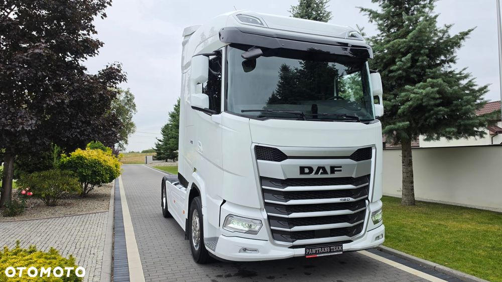 DAF DAF///XG///480///2024///JEDYNE  117TYŚ KM///FULL LED///VIRTUAL COCPIT///ALUMINIOWE///GWARANCJA/// FELGI///ZABUDOWY MIĘDZYOSIOWE///DUŻE ZBIORNIKI///STAN JAK NOWY. - 3