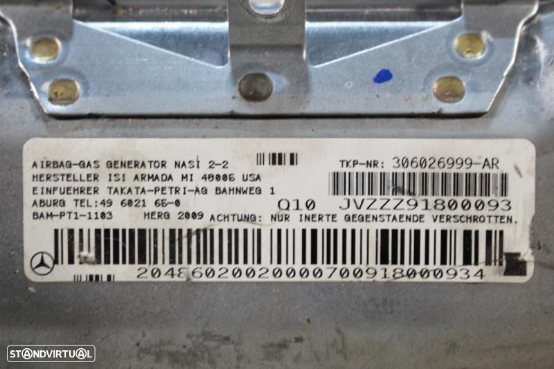 Airbag De Joelho Mercedes-Benz E-Class Coupé (C207)  306026999Ar / 204 - 7