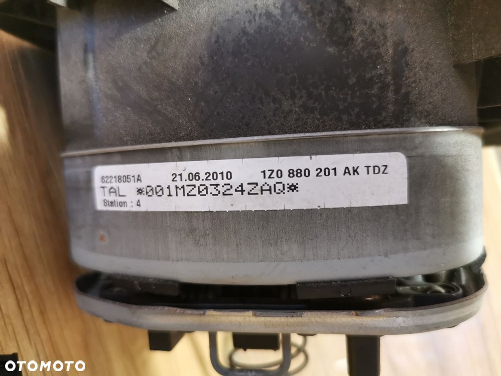 Skoda Superb II Octavia II Poduszka Airbag Kierowcy 1Z0880201AK - 4