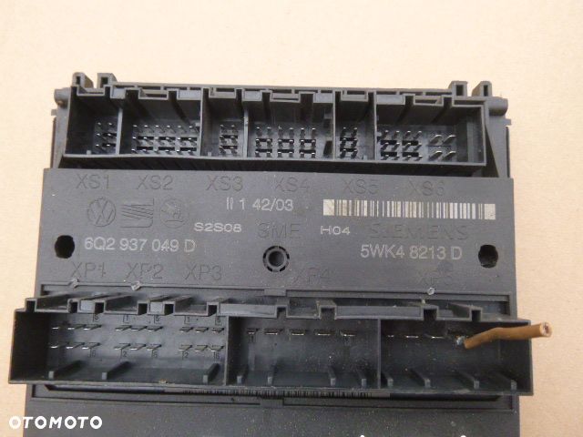 ZESTAW STARTOWY STACYJKA KOMPUTER IMMOBILIZER LICZNIK VOLKSWAGEN POLO 9N 1.4 TDI - 10