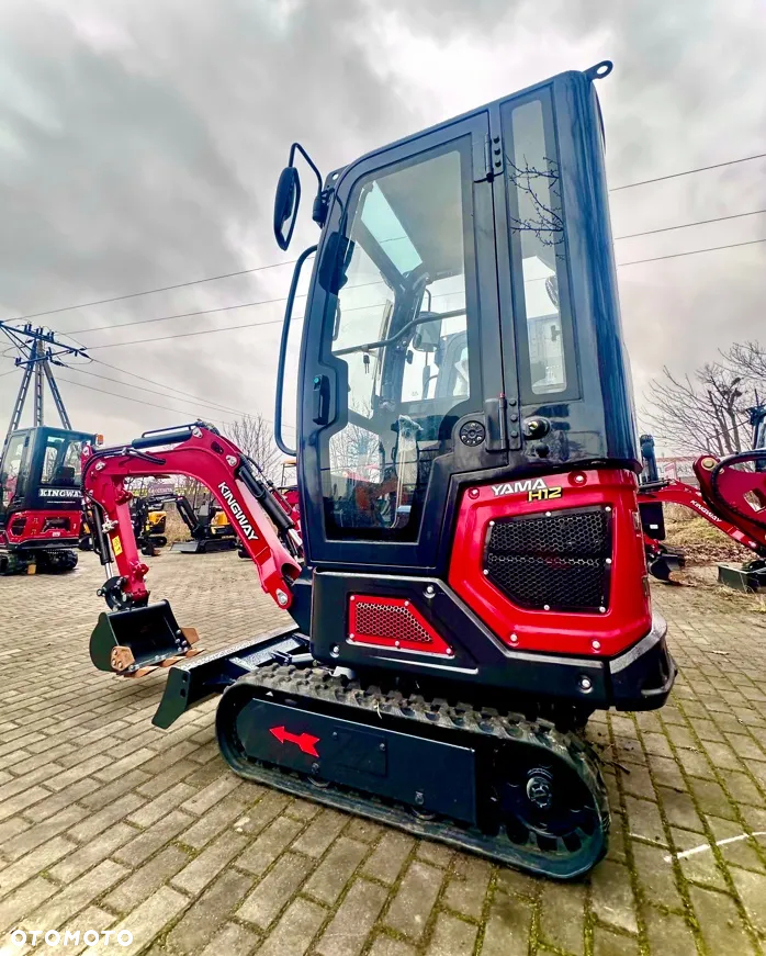 Kingway YAMA H12 Kabina Joisticki 1200kg 3 łyżki RAMIĘ SKRĘTNE - 9