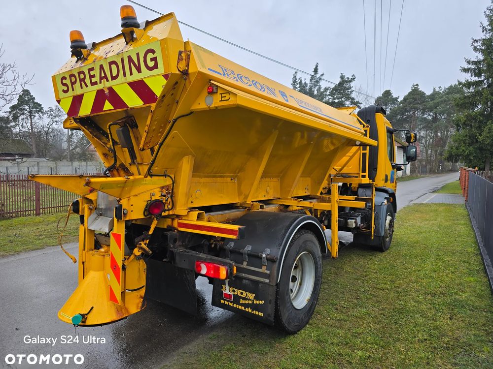 DAF LF 55 220 pługopiaskarka duże kola komunalny wywrotka hakowiec bramowiec - 20