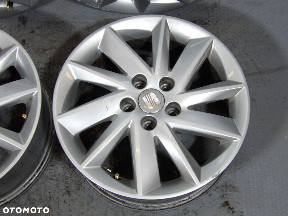 SEAT IBIZA IV FELGI ALUMINIOWE R15 5X100 ET38 6J 6J0601025M - 2