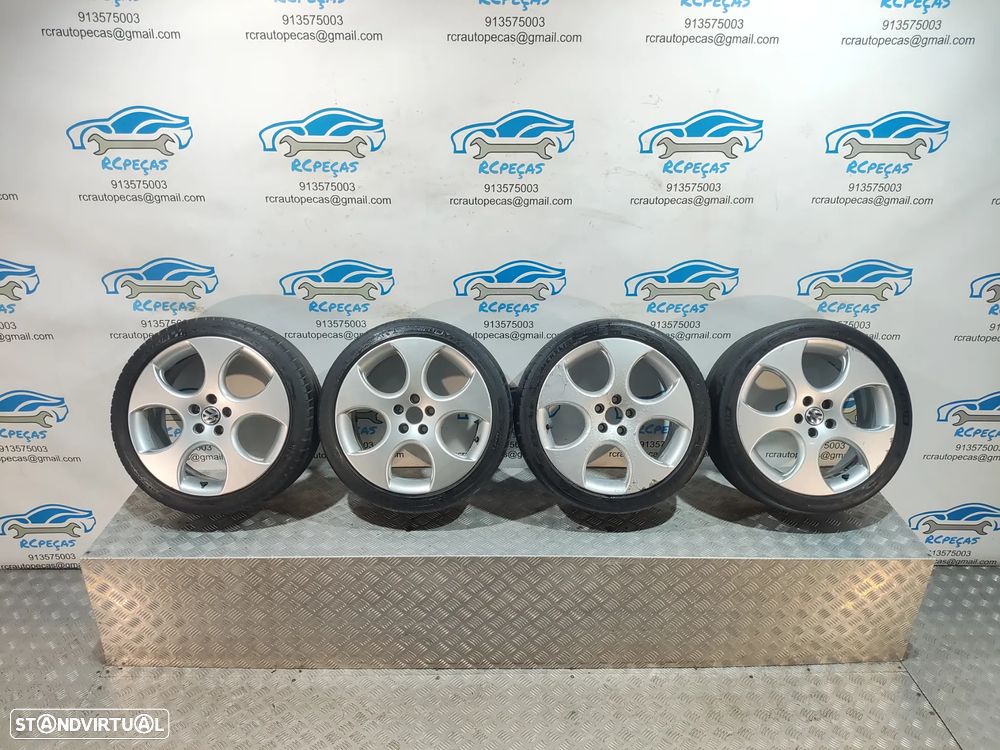 JANTES ORIGINAIS RONAL VW VOLKSWAGEN POLO GTI 5 V MK5 6R 6R1 6C1 17 POLEGADAS 7J ET46 5X100 - 2