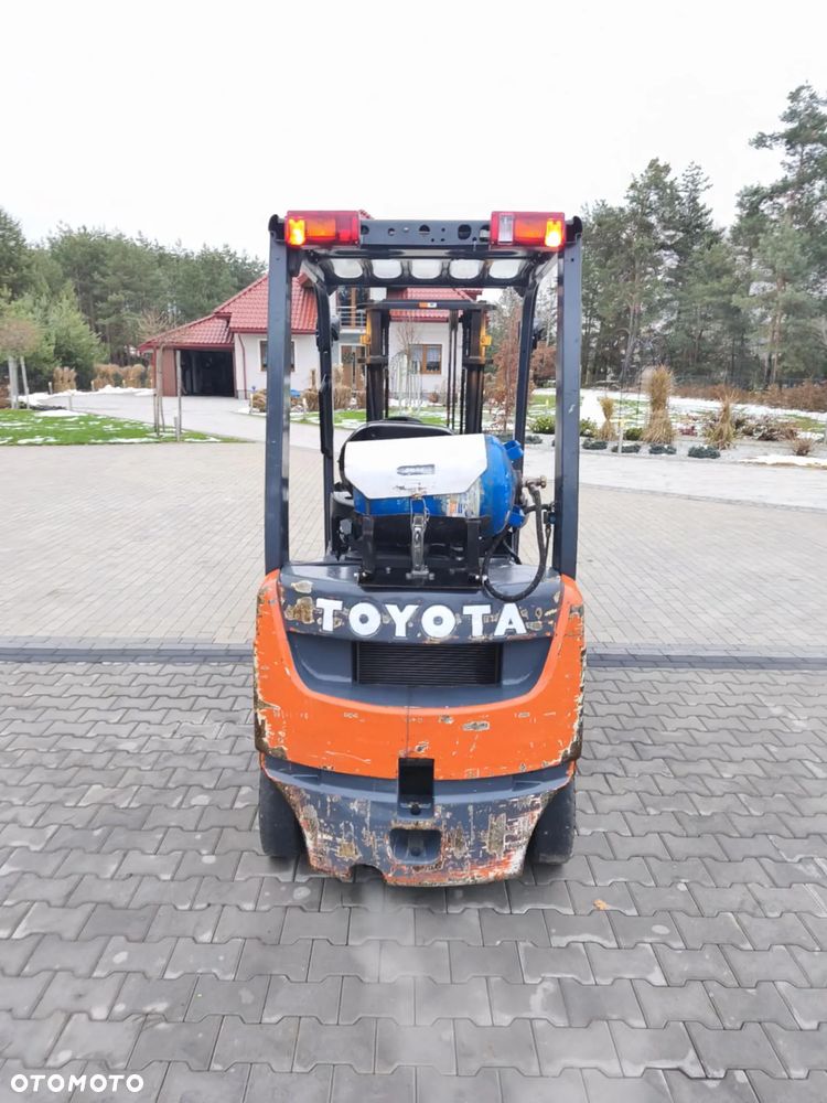 Toyota 02-8FG15 2009 rok gaz automat przesuw boczny nowy akumulator LPG - 6