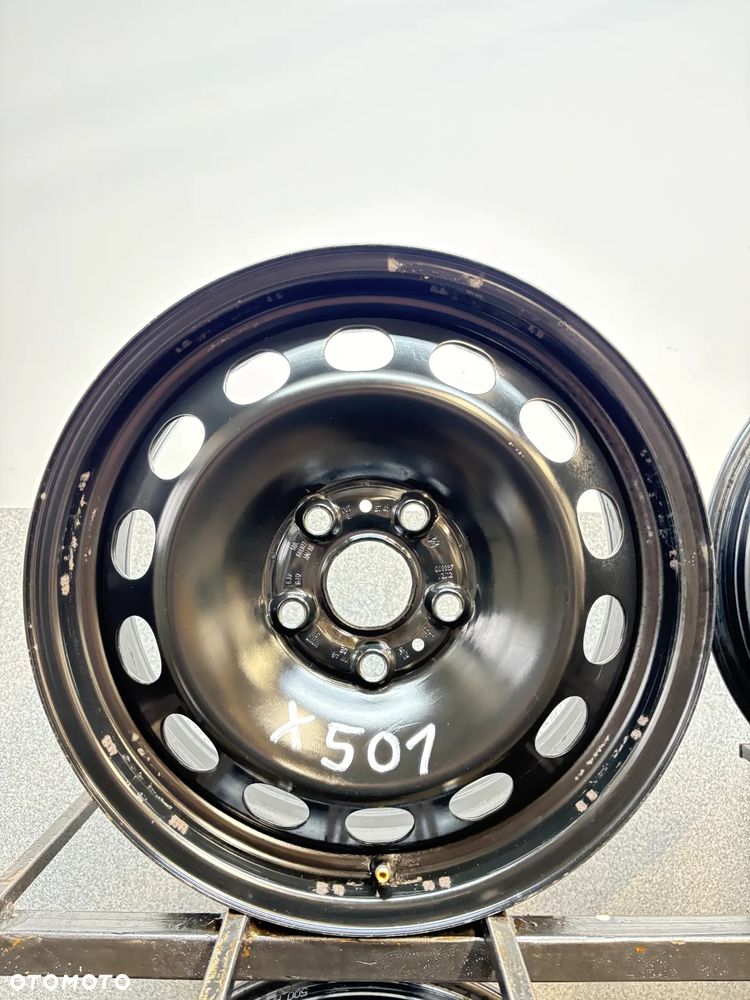 4 FELGI STAL. VW T-ROC, AUDI Q2, SEAT ALTEA  16''  6J ET43  NR. FABR. 5Q0 601027 AM - 2