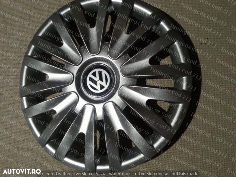 Capace roti VOLKSWAGEN r14  la set de 4 buc ,Capace janata aliaj - 1