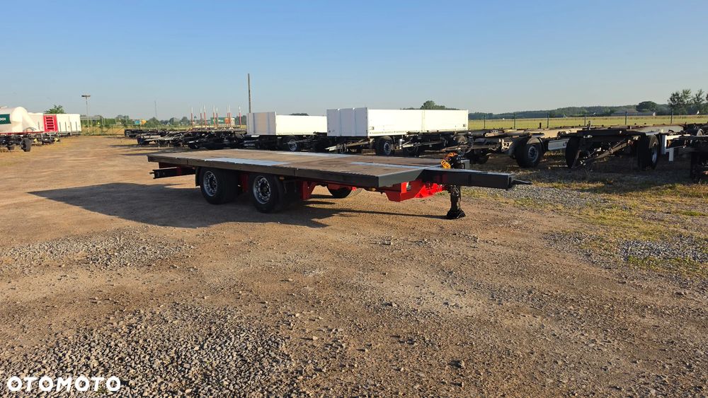 H&W 24.500ZŁ NETTO TANDEM GÓRNY ZACZEP 7.20m PLATFORMA MOŻLIWOŚĆ TRANSPORTU - 1