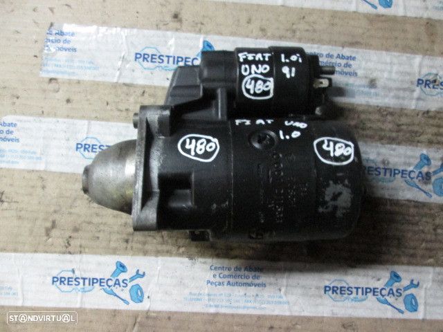 Motor De Arranque 0001211536 FIAT UNO 1991 1,0I FIAT UNO FASE 2 1989 1.1 50CV 3P CINZA - 1