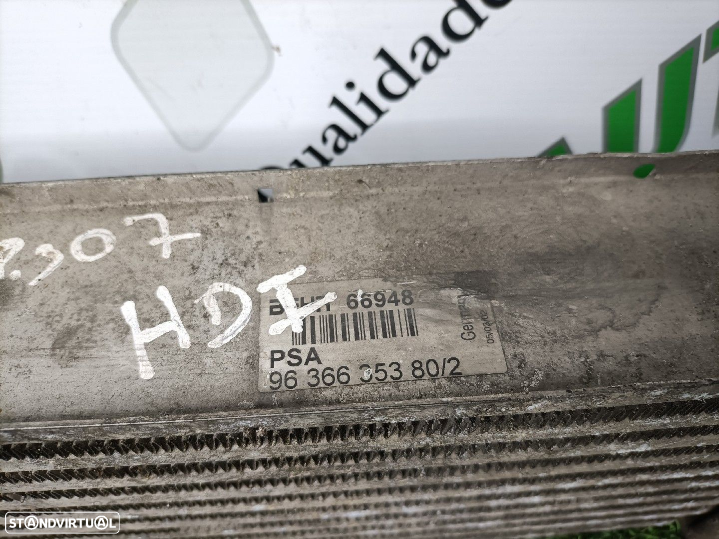 Radiador Intercooler Peugeot 307 (3A/C) - 3