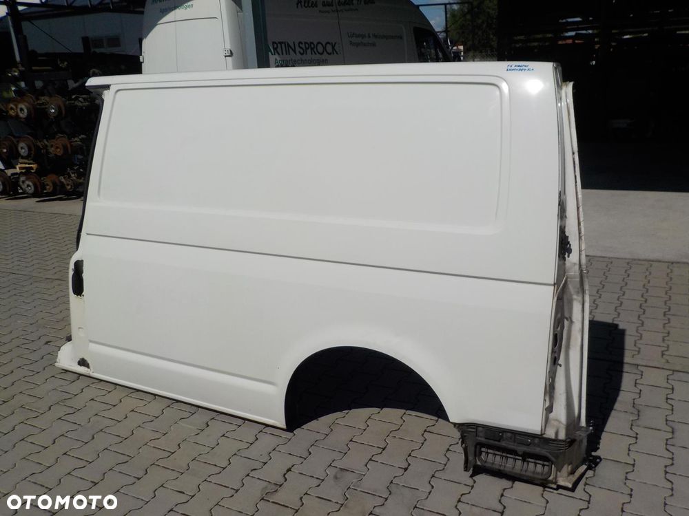 VW T5 T6 03- ĆWIARTKA LEWA LEWY BOK KRÓTKI POSZYCIE BŁOTNIK - 3