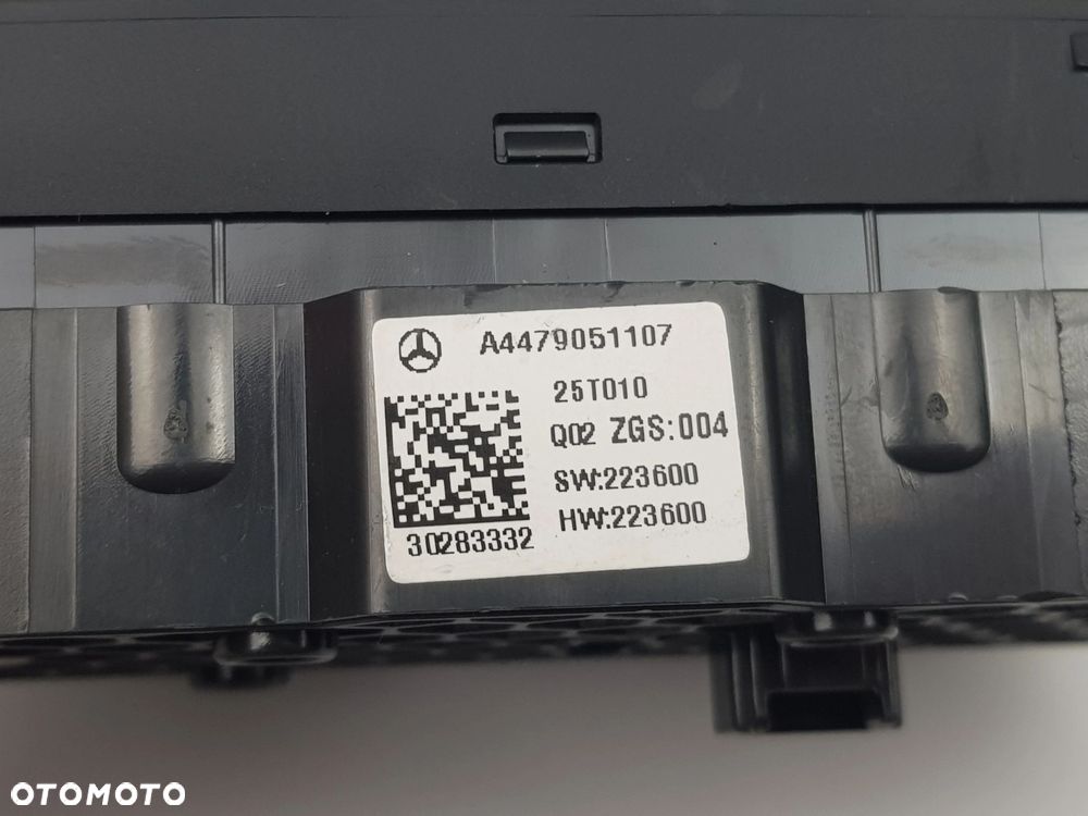 NOWY ORYGINALNY Panel sterowania Przełącznik MERCEDES w447 Vito A4479051107 - 7