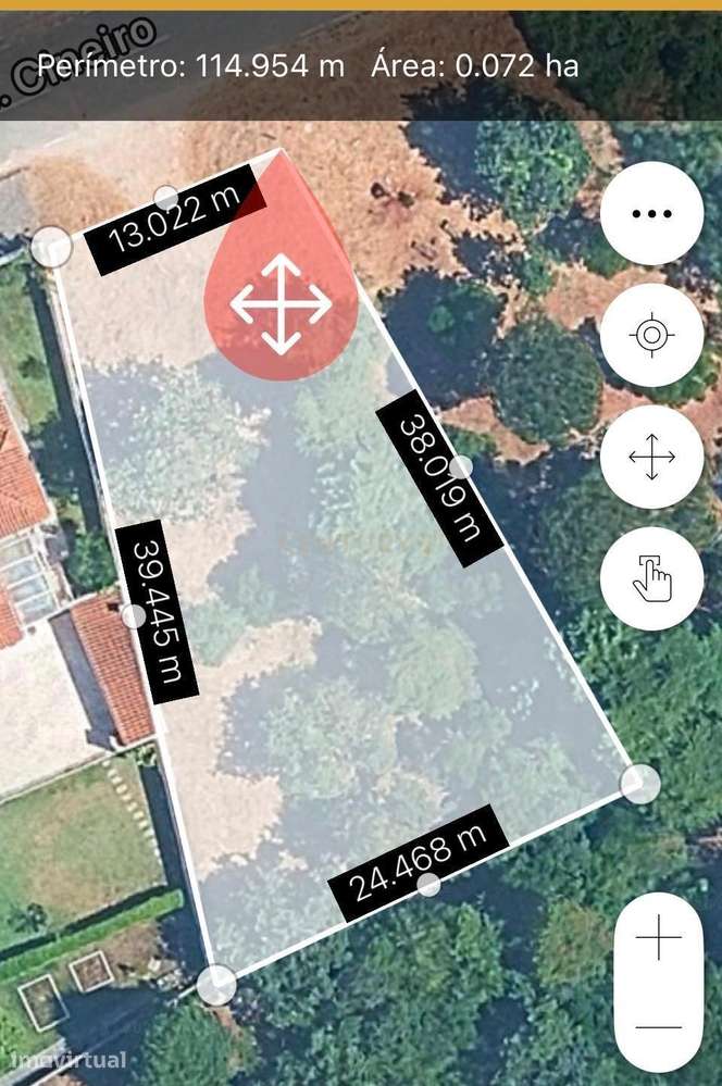 Terreno urbano com 700 m2 nos Carvalhais - Grande imagem: 4/6