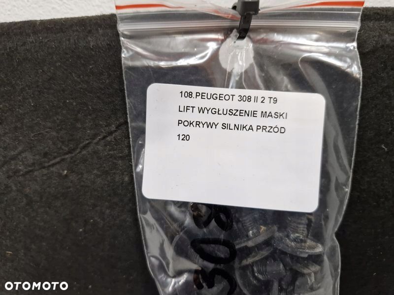 PEUGEOT 308 II 2 T9 LIFT WYGŁUSZENIE MASKI POKRYWY SILNIKA PRZÓD - 2