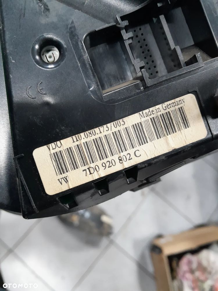 Licznik VW T4 1.9 TDI Lift 7D0920802C - 2