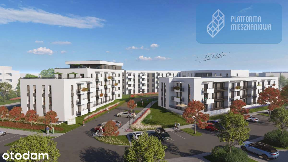 Luksusowy parter z ogrodem 59 m2 w sercu Konina