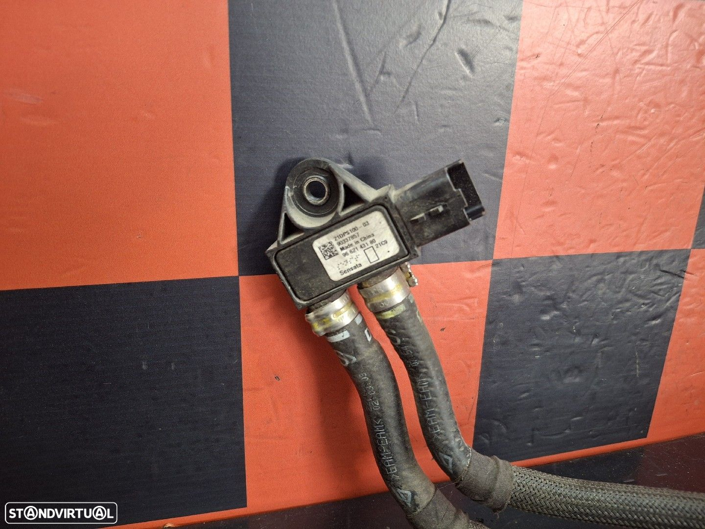 Sensor Pressão Gases Escape Peugeot Boxer Caixa - 2