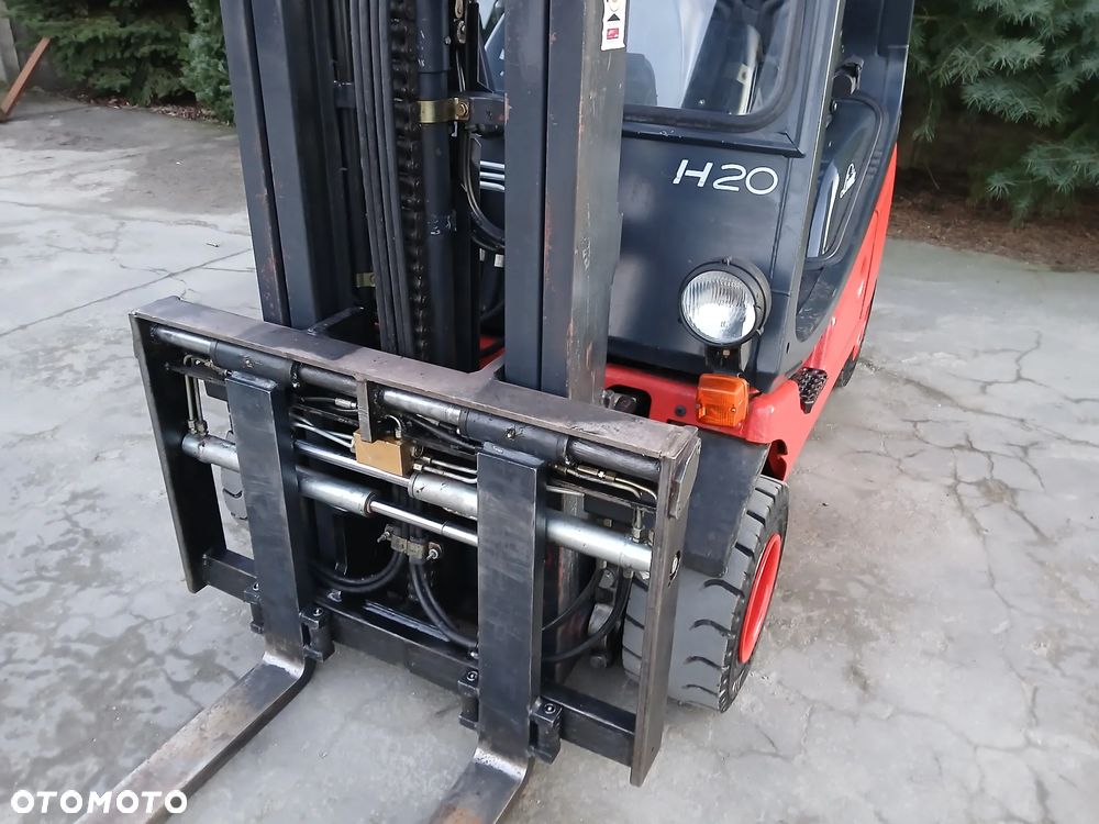 Linde H20T-03 TRIPLEX 5,5m przesuw pozycjoner - 9