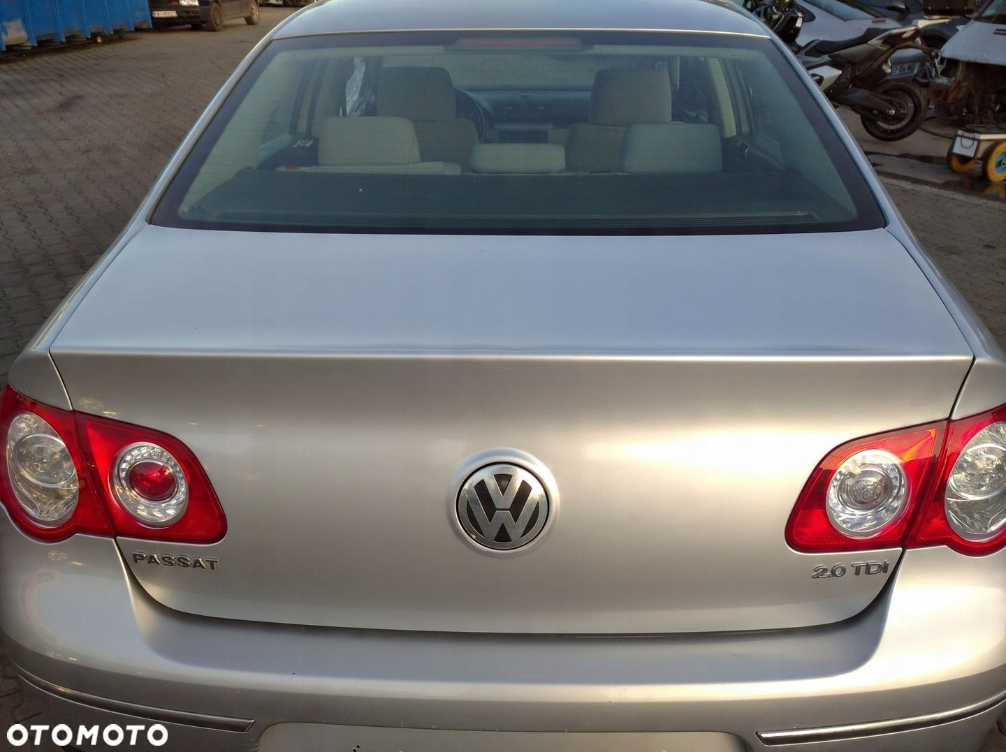 VOLKSWAGEN PASSAT B6 3C SEDAN A6 C6 A4 B8 ZAMEK KLAPY BAGAŻNIKA TYŁ TYLNY - 5