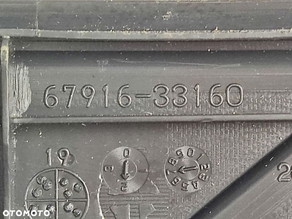 LEXUS ES gen VII od 2018r Listwy Progowe Nakładki - 16