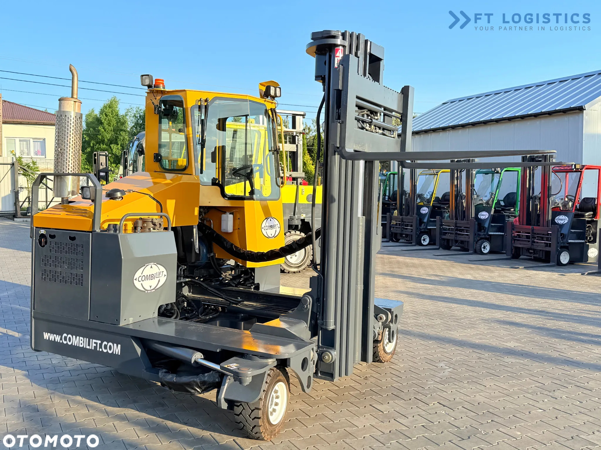 Combilift C4000 / GAS / TRIPLEX - 5600MM / WOLNY SKOK / PRZESUW WIDEŁ / JAK NOWY - 21