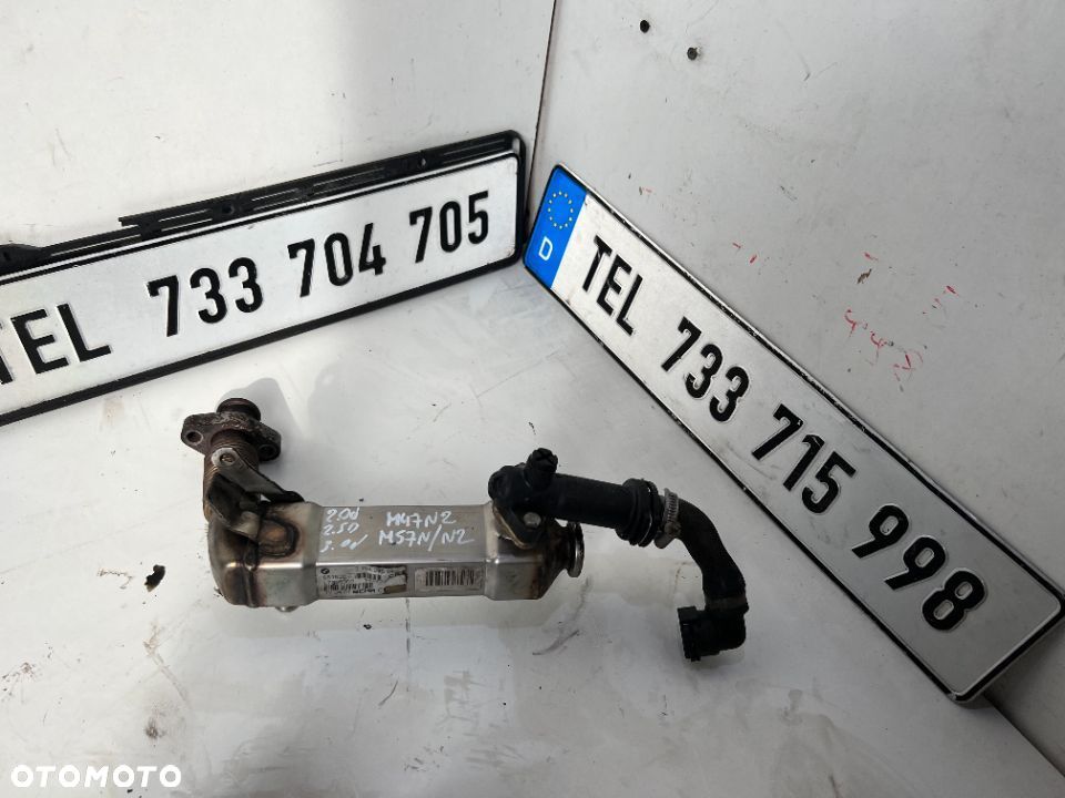 Chłodniczka spalin Bmw e60 e90 e83 e65 2.0d 2.5d 3.0d szczelna sprawna - 1