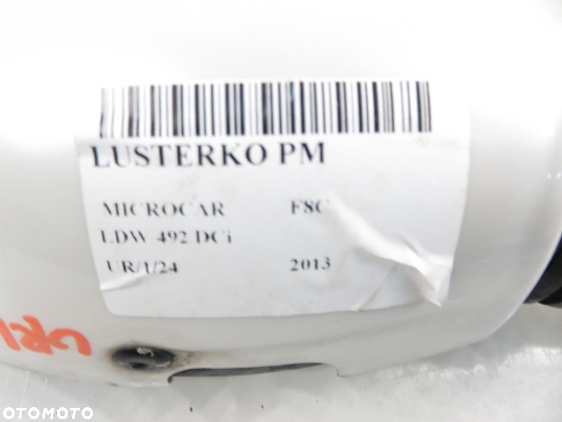 LUSTERKO PRAWE MICROCAR F8C  2013 - 5