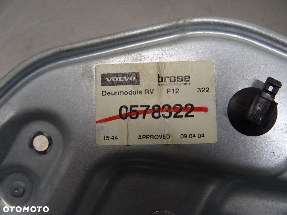 VOLVO V50 KOMBI 04-06 PODNOŚNIK SZYB PRAWY LEWY PRZÓD PRZEDNI - 8