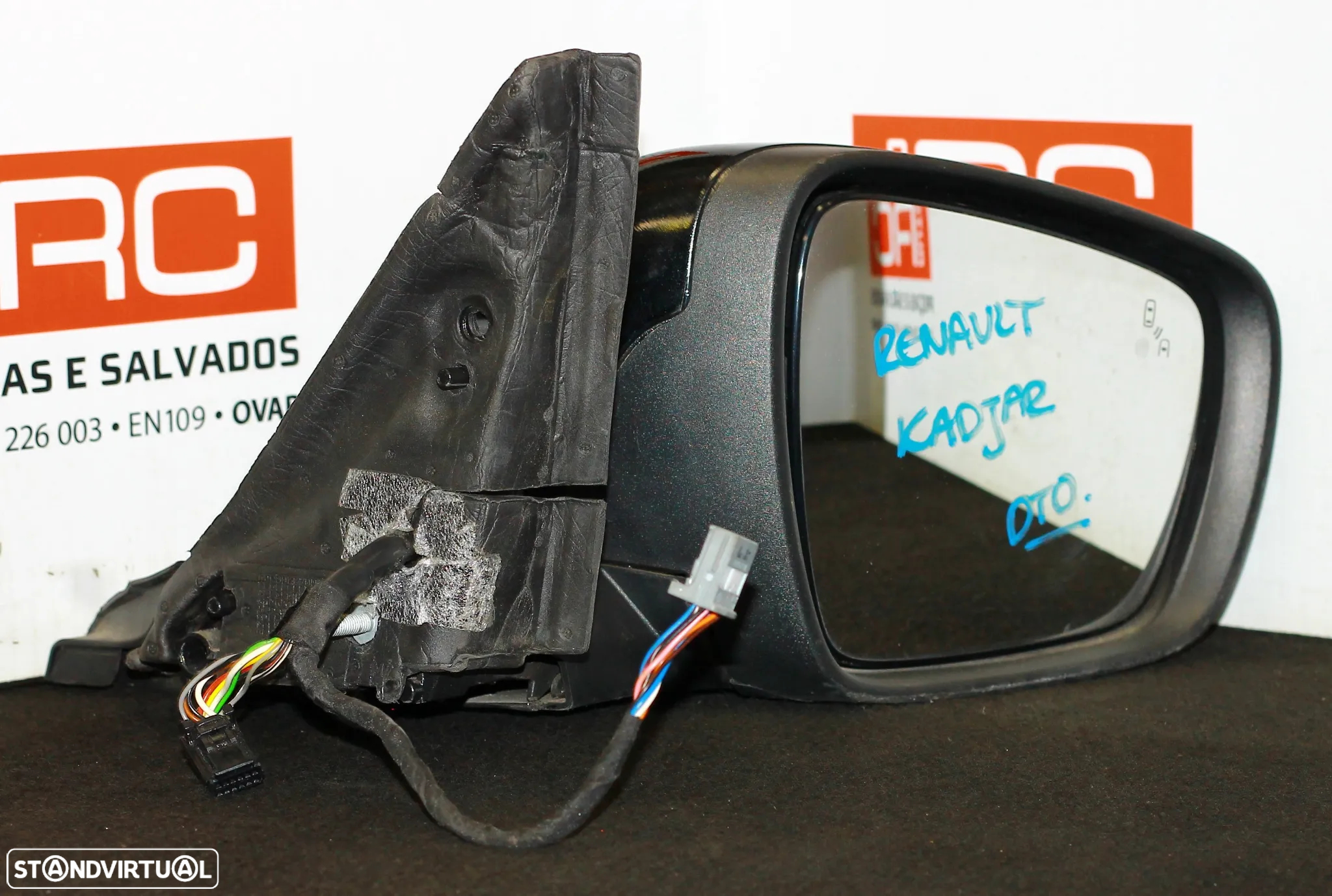 ESPELHO RETROVISOR DIREITO RENAULT KADJAR - 2