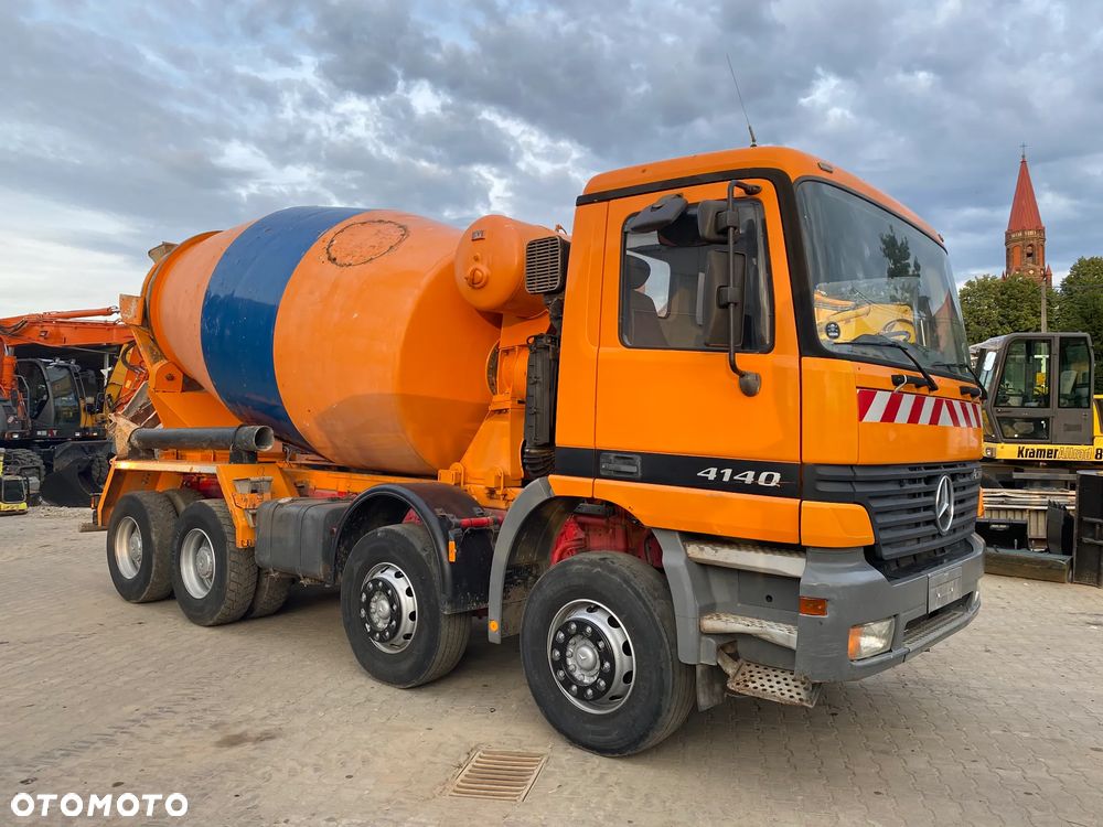 Mercedes-Benz ACTROS 4140, Z NIEMIEC, 9 m3, NAPĘD 8x4, MANUALNA SKRZYNIA, - 5
