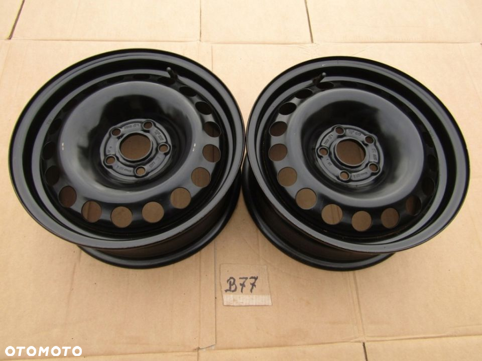 1x Felga Stalowa 15 Opel Astra K V 6j 5x105 ET37 - 6