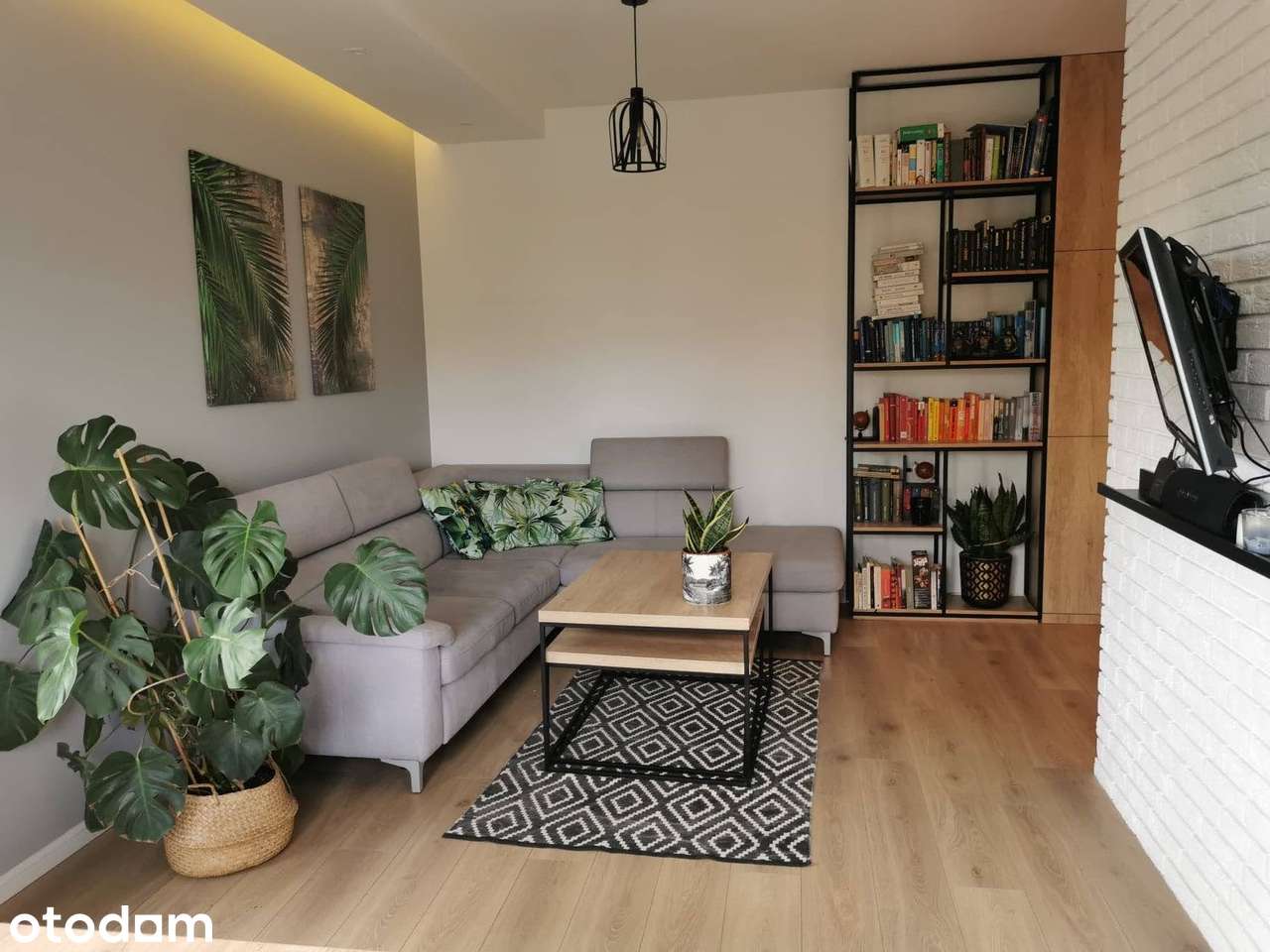 Słoneczne mieszkanie 2 pokoje, duży balkon